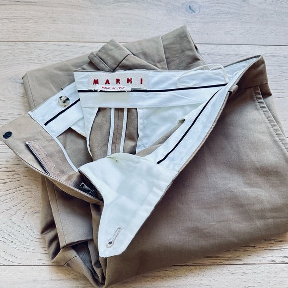 MARNI | classic cropped trousers SMALL,  US 4 IT 40 - Picture 11 of 11